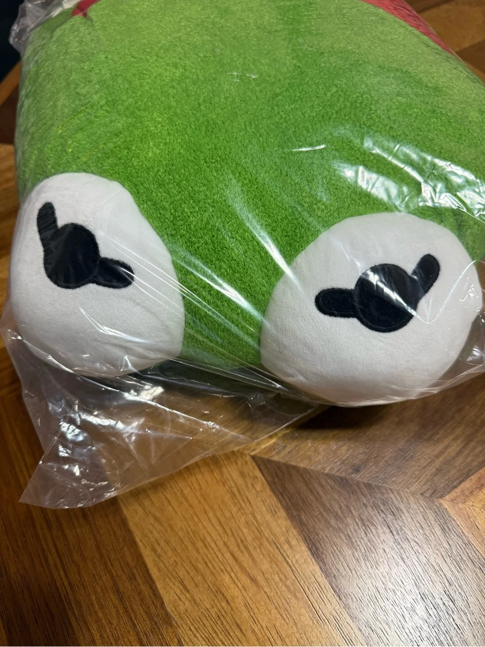 Disney Store Muppets Most Wanted Kermit The Frog Pillow Plush Approx 15